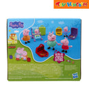 Peppa Pig Peppa's Travels: Big Family Adventure Figure and Accessories Set