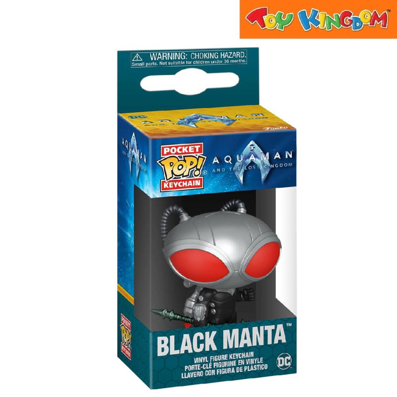 Funko Pop! Pocket Aquaman And The Lost Kingdom Black Manta Vinyl Figure Keychain