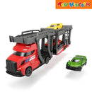 Dickie Toys City Red Car Carrier Vehicle