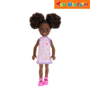Barbie Chelsea Purple Floral Dress Doll