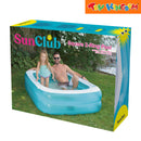 Jilong Mosaic Square 2-ring Inflatable Swimming Pool