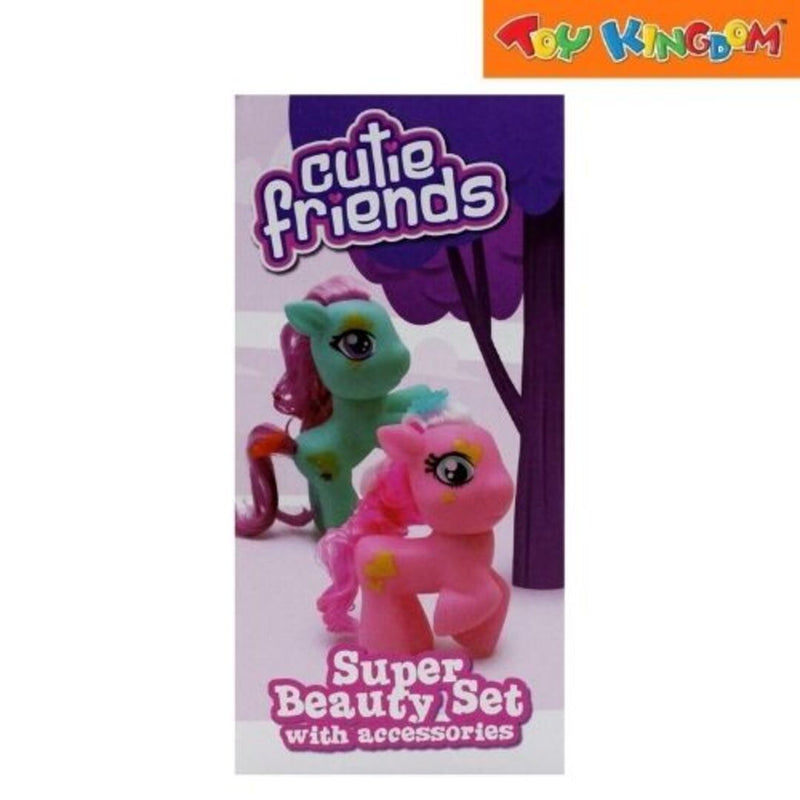Happy Line Cutie Friends Purple Pony Super Beauty Set With Accessories