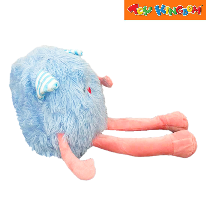 Cute Fluffy Monster Liight Blue Plush