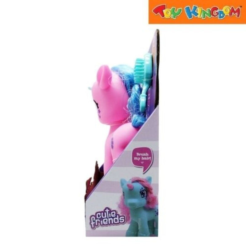 Happy Line Cutie Friends Pink Unicorn Magic Hair Set