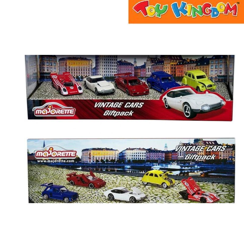 Majorette Vintage Cars 5 pcs Giftpack – Toy Kingdom