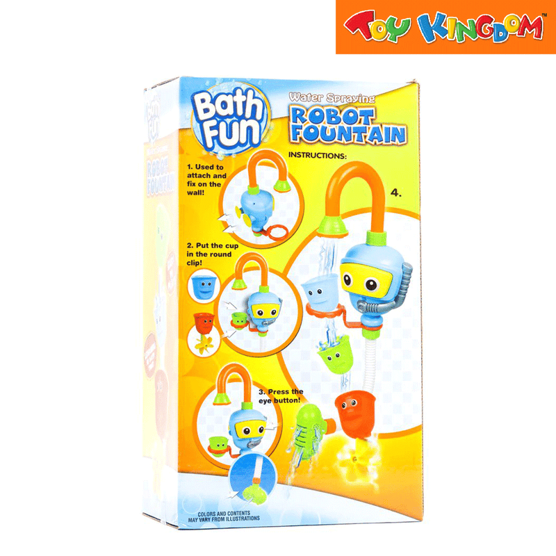 Bath Fun Water Spraying Robot Fountain