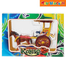 PhilCraft Philippine Kalesa Yellow 6 inch Die-cast Vehicle