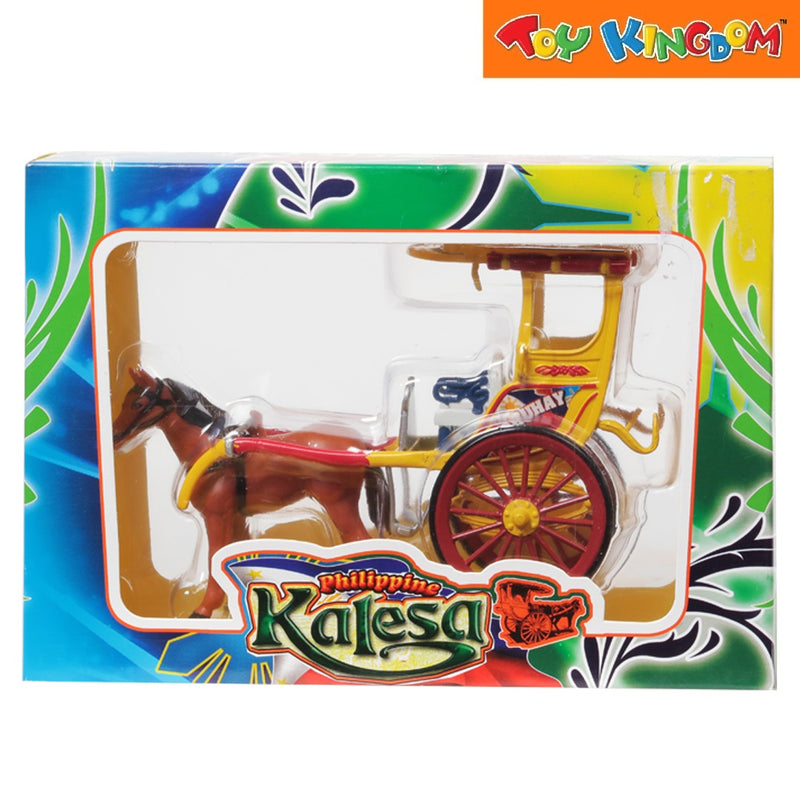 PhilCraft Philippine Kalesa Yellow 6 inch Die-cast Vehicle