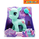 Happy Line Cutie Friends Green Unicorn Magic Hair Set