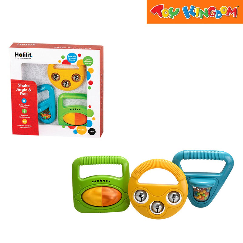 Halilit Shake Jingle 'n Roll Set Toy