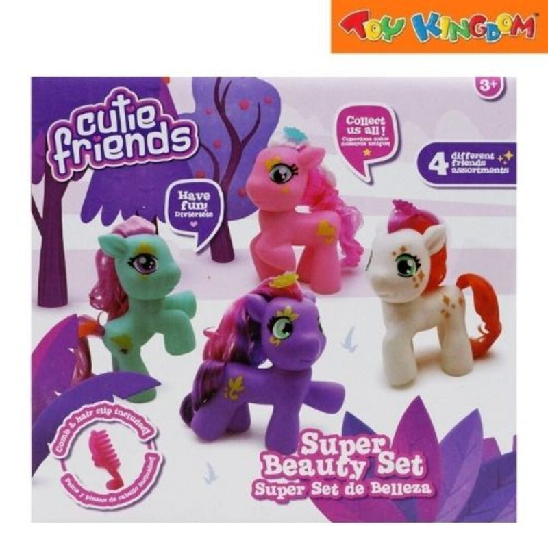Happy Line Cutie Friends Blue Pony Super Beauty Set With Accessories