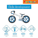 Chillafish Fixie Blue Fixed Gear Styled Balance Bike