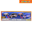 Teamsterz Race Team Black and White Vehicle Playset