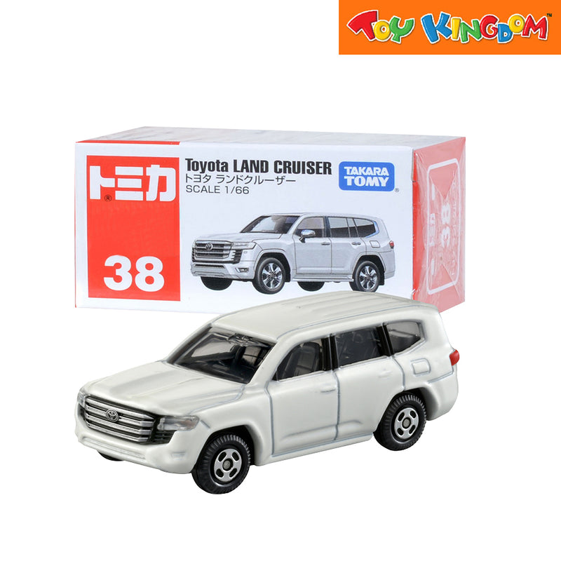 Tomica No.38 Toyota Land Cruiser White Die-cast