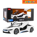 Rastar R/C 1:14 BMW I8 Open Doors White Die-cast