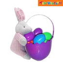 Easter Bucket With Bunny and 8pcs Eggs