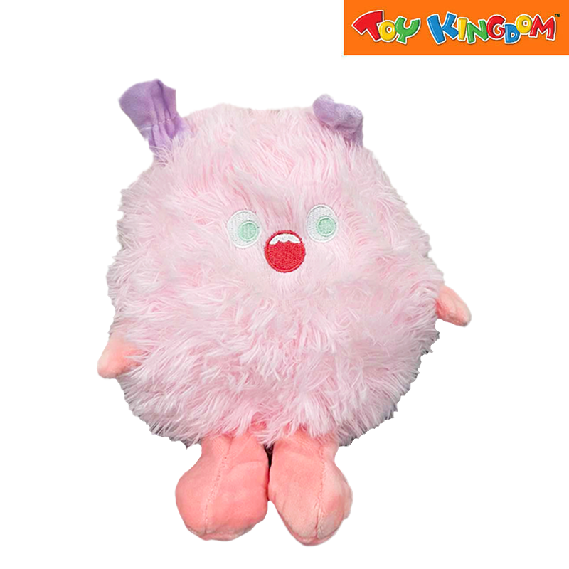Cute Fluffy Monster Pink Plush