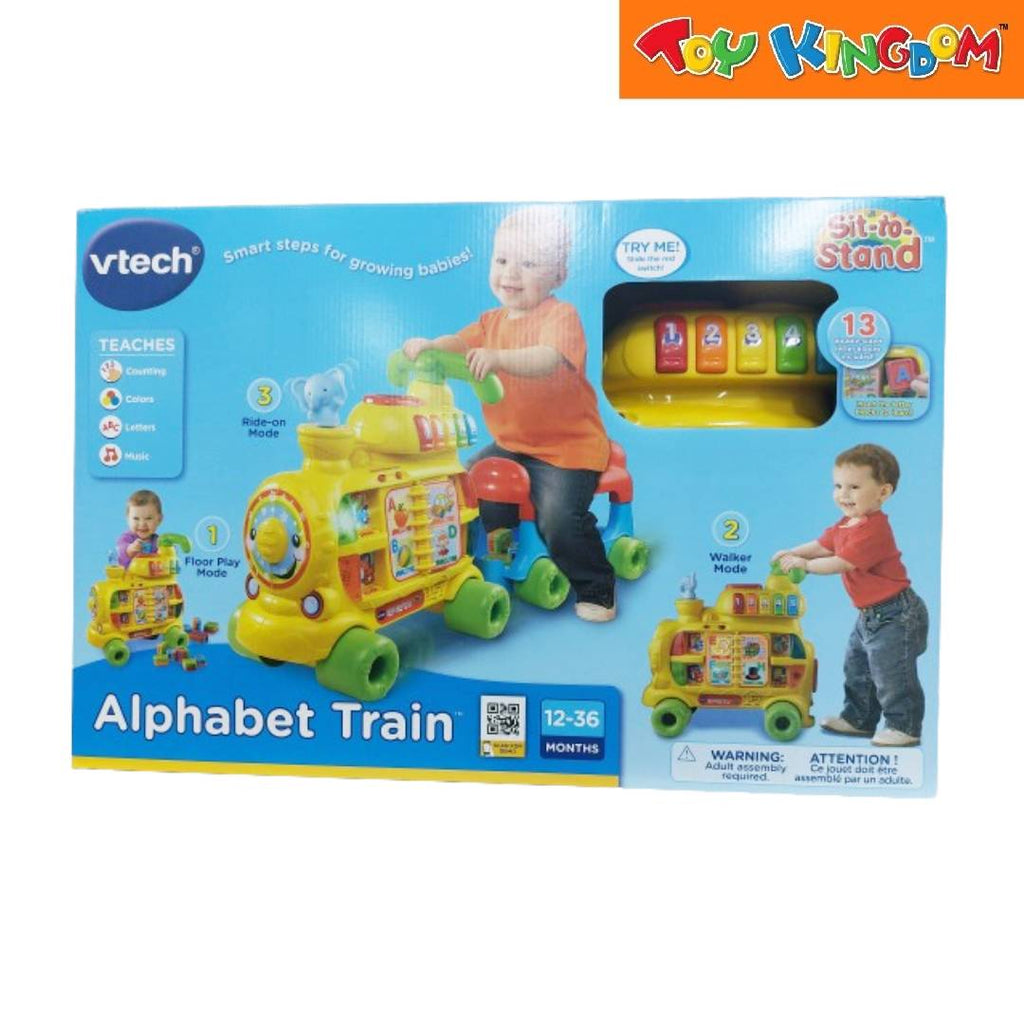 VTech Baby Push Ride Alphabet Train Playset Toy Kingdom