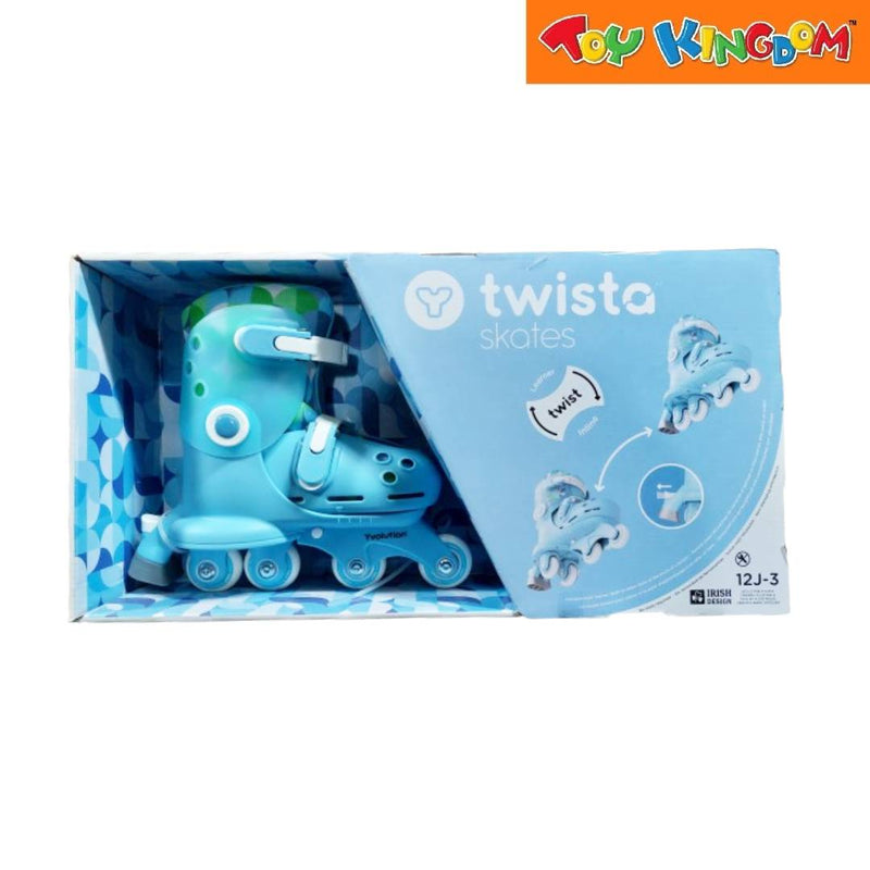 Yvolution Blue Twista Skates (Sz:12J 3)