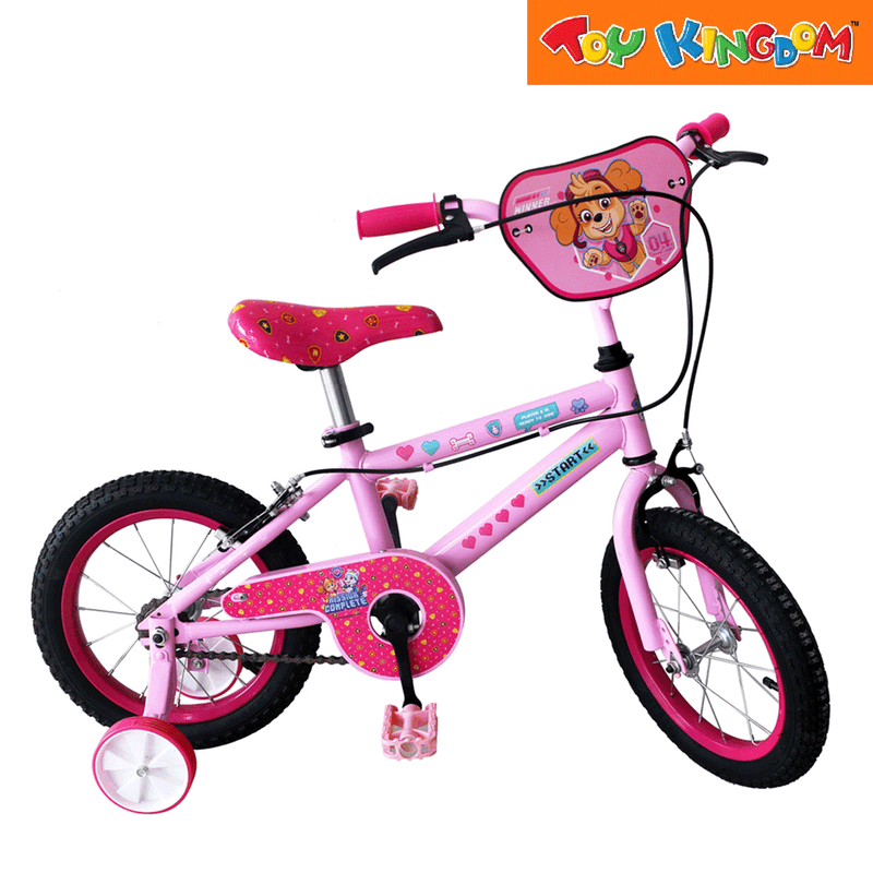 Paw Patrol with Training Wheels 14 inch Bike