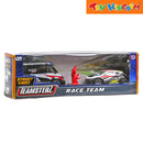 Teamsterz Race Team Black and White Vehicle Playset