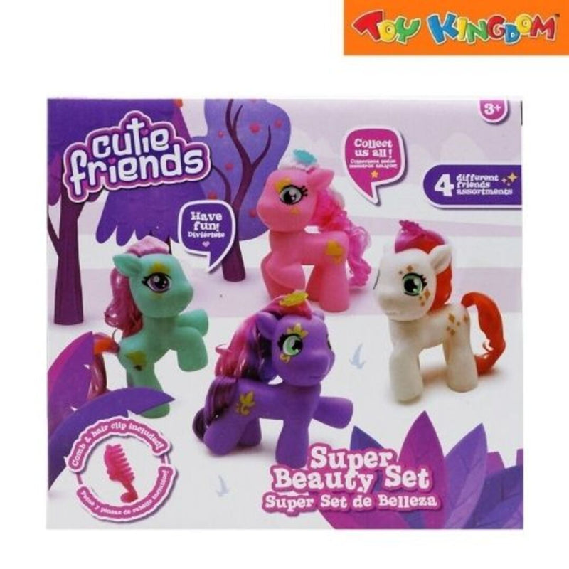 Happy Line Cutie Friends Pink Pony Super Beauty Set With Accessories