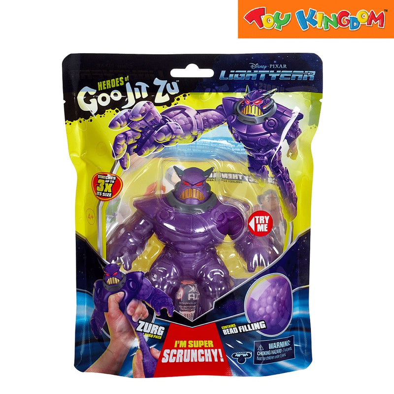 Heroes of Goo Jit Zu Disney Pixar Series 1 Lightyear Hero Pack Zurg Stretchable Figure