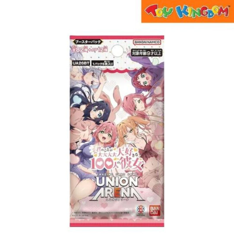 Union Arena The 100 Girlfriends Who Really Love You Booster Trading Card Game