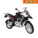 Rastar 42000 Motorcycle White Vehicle