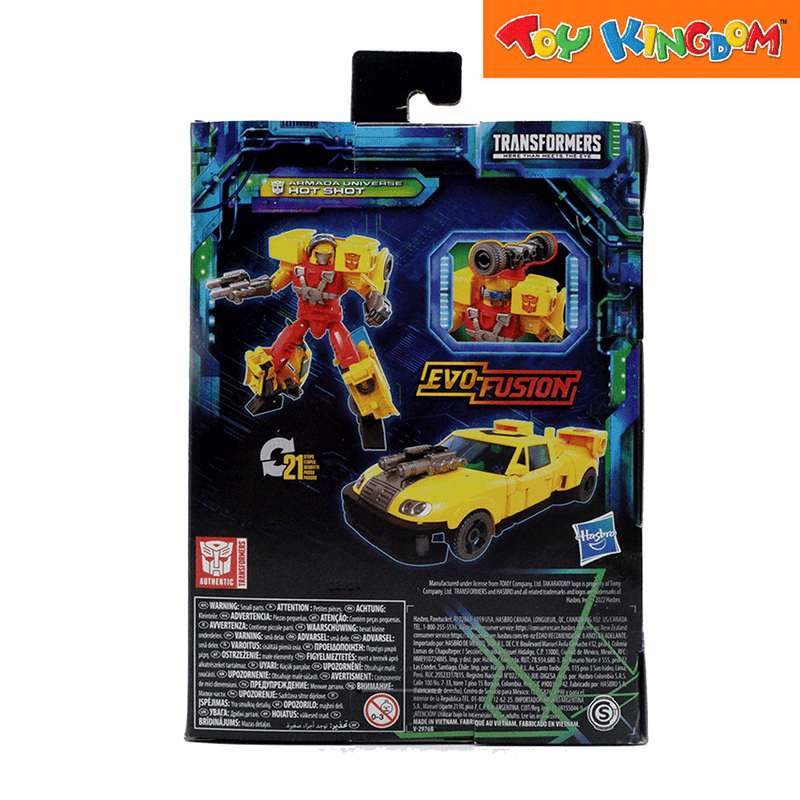 Transformers Deluxe Class Generation Legacy Evolution Armada Universe Hot Shot Action Figure