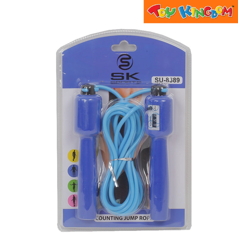 Blue Counting Jump Rope