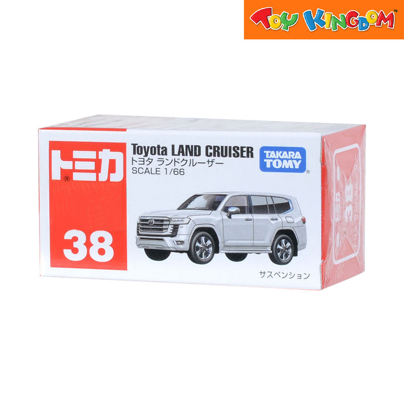 Tomica No.38 Toyota Land Cruiser White Die-cast