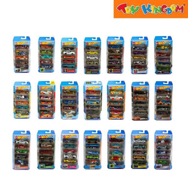 Hot Wheels Car Gift 5 Packs Toy Kingdom