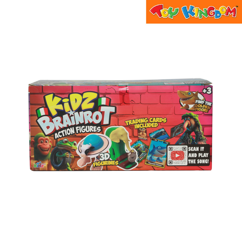 Kidz Brainrot Action Figures 3D Figurine