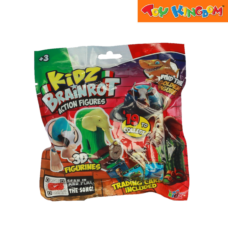 Kidz Brainrot Action Figures 3D Figurine