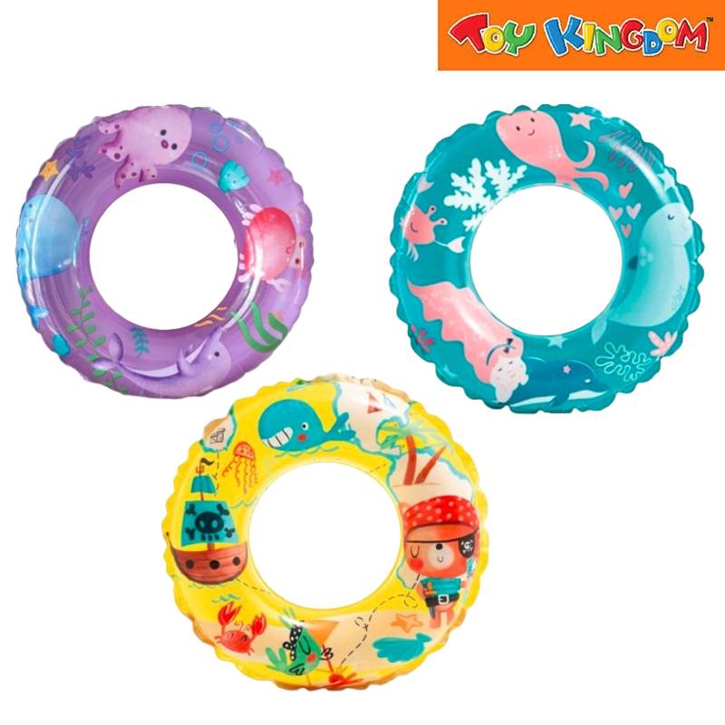 Intex Wet Set Collection 24 inch Swim Ring