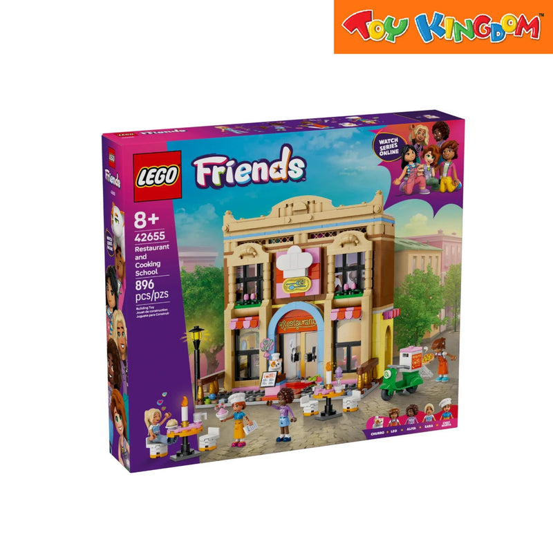LEGO Friends Restaurant and Cooking School 896pcs Building Blocks