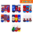 Lil Legends Sneaker Marvel Socks 3-Pair Pack