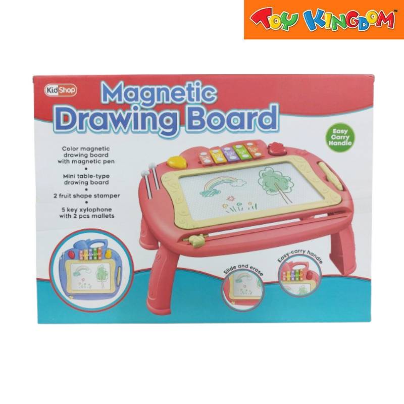 KidShop Magnetic Drawing Board With Xylophone