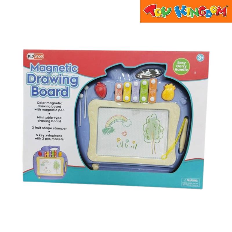 KidShop Magnetic Drawing Board With Xylophone