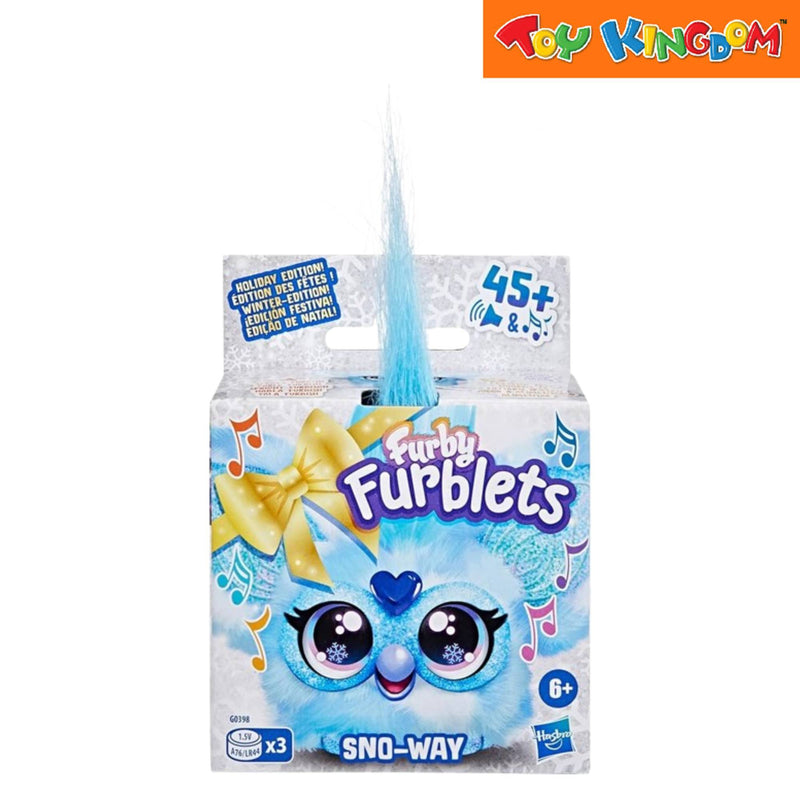 Furby Furblets Sno-Way Plush Interactive Toy Figure