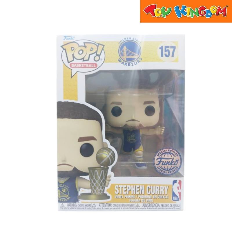 Funko Pop! Basketball NBA Golden State Warriors Stephen Curry Vinyl Figure