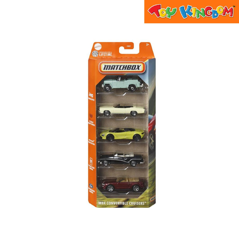Matchbox 5-Pack Assortments Die-cast Toy Cars