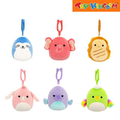 Squishmallows 3.5 Inch Clip-on Plush