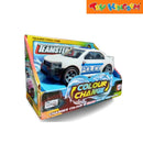 Teamsterz Colour Change Police Car White 4 inch Die-cast