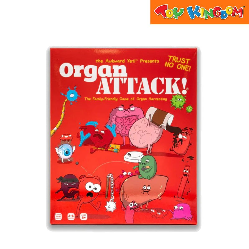 The Awkward Yeti Presents: Organ Attack Game
