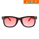 Disney Frozen Elsa Brown/Blue with Dark Pink Lens Kids Sunglasses