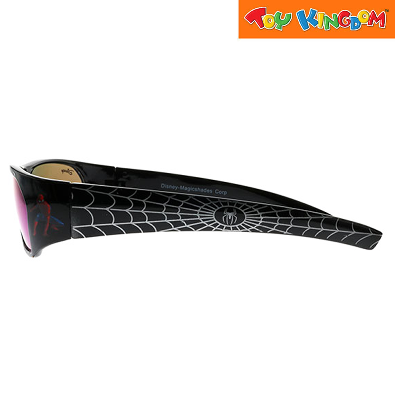 Marvel Avengers Spider Man Black Green Revo Kids Sunglasses