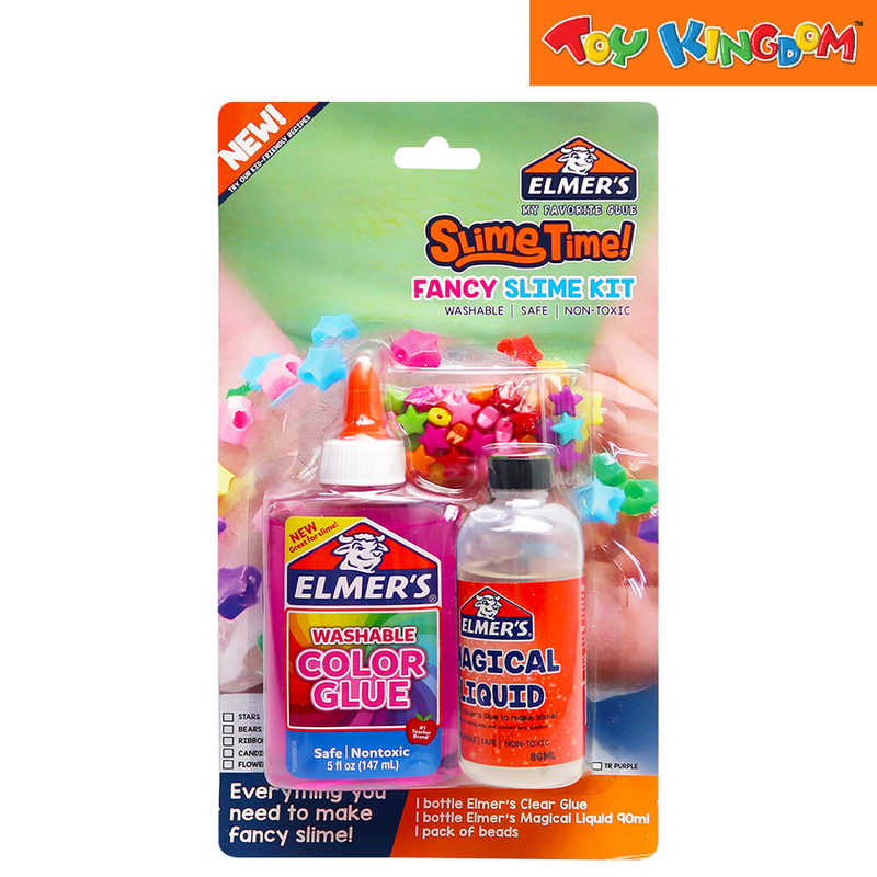 Elmer's Slime Time! Pink Fancy Slime Kit