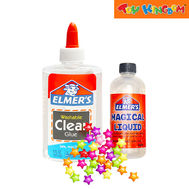 Elmer's Slime Time! Clear Fancy Slime Kit